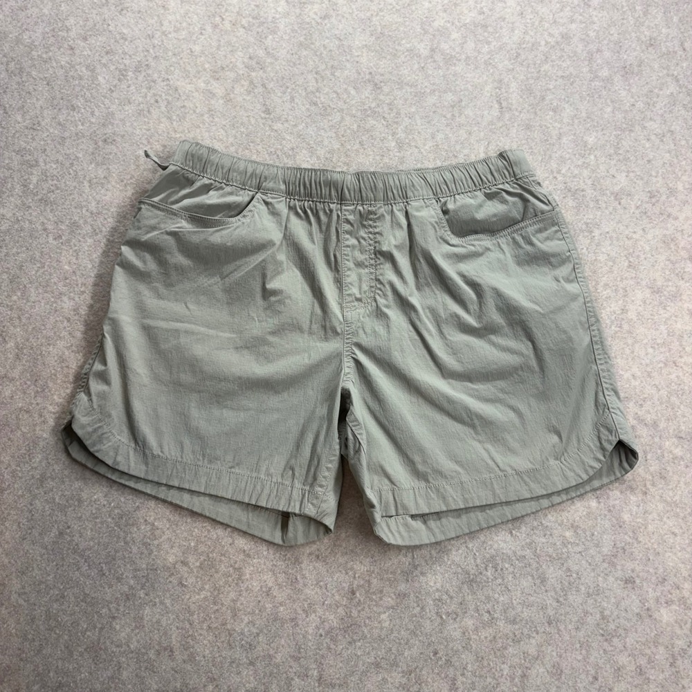 Carhartt Force Relaxed Fit Ripstop 5 Pocket Work Utility Shorts Tan Women Medium